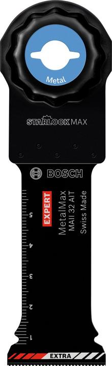Produktbild Bosch Professional Zubehör EXPERT MetalMax MAII 32 AIT Blatt für Multifunktionswerkzeuge, 70 x 32 mm, 10 Stück