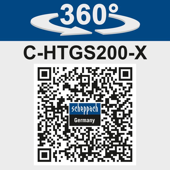 Actual product image Scheppach C-HTGS200-X (Cordless hedgecutters)