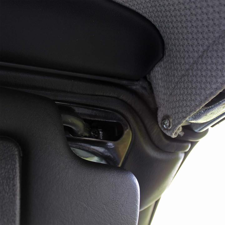 Produktbild Wiltec Abdeckkappe Aufnahme Sonnenblende rechts kompatibel Mercedes SL R129 W124 Metall