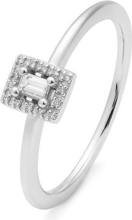 Actual product image Breuning RING - BRILL. 0,146 Ct. G/if (50, 585/14 K Gold)