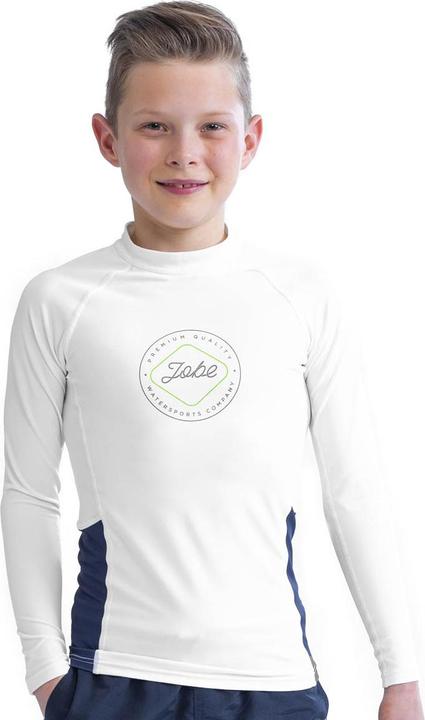 Produktbild Jobe Rash Guard Longsleeve Youth White (92, 94, 96, 98, 102, 104, 100 C, 95 C)