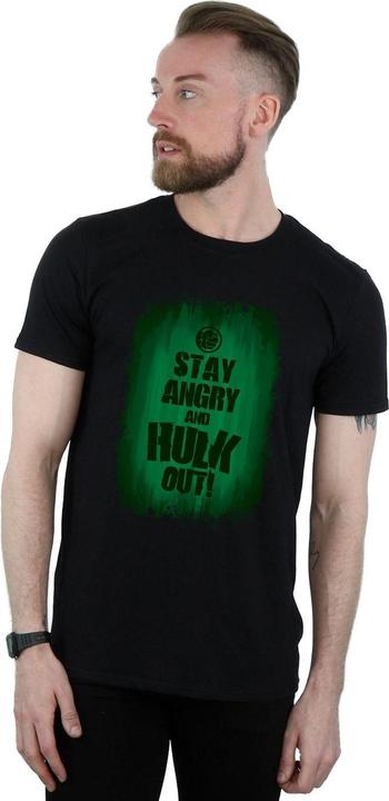 Image du produit Mens Hulk Stay Angry T-Shirt (L)