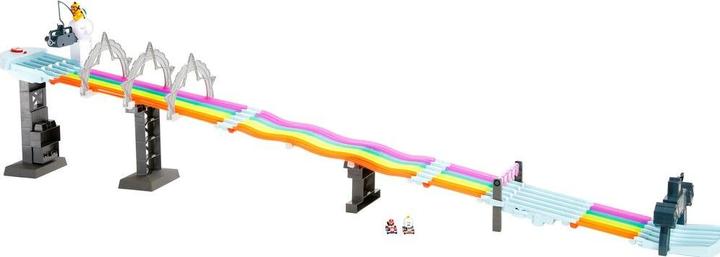 Produktbild Hot Wheels Mario Kart Rainbow Race Set Spielset