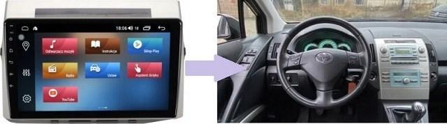 Immagine prodotto No Name RADIO GPS NAVIGAZIONE TOYOTA COROLLA VERSO 2004-2009 (9")
