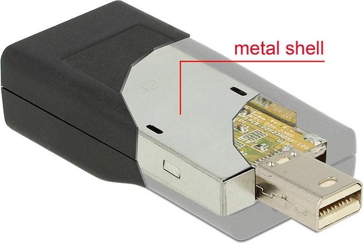 Delock Video- / Audio-Adapter (HDMI, 5.70 cm)
