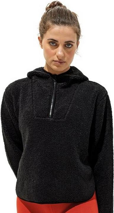 Actual product image Tri Dri Hooded jumper with short zip (XL)
