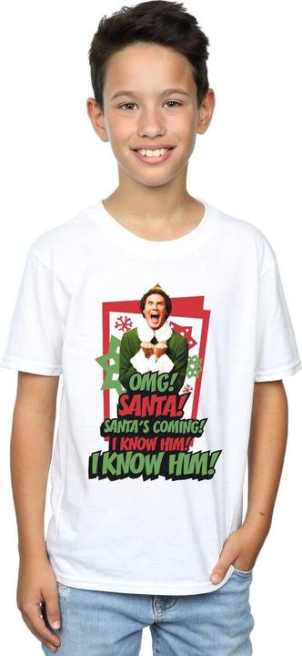 Actual product image Elf Boys OMG Santa T-Shirt (140, 146)