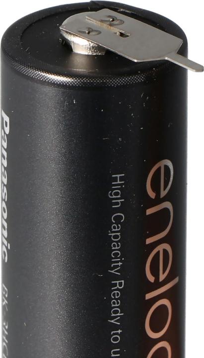 Produktbild AccuCell Akku Eneloop Pro AA Mignon mit Print Kontakt + 1er, - 2er Print (1 Stk., 2500 mAh, Akku)