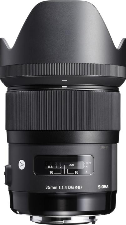Actual product image Sigma 35mm, f/1.4 DG HSM ART, Nikon F (Nikon F, full size)