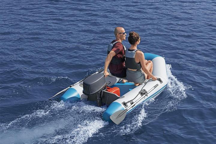 Actual product image Bestway Hydro Force Caspian Elite 2-Person Infla table Sport Boat Set 2.30 m (230 cm, 2 pers.)