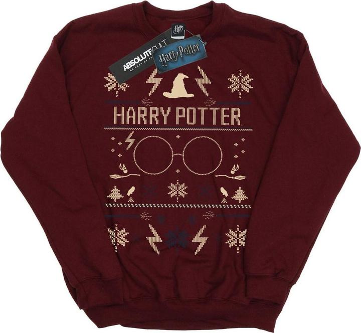 Produktbild Christmas Pattern Sweatshirt Jungen (152, 158)
