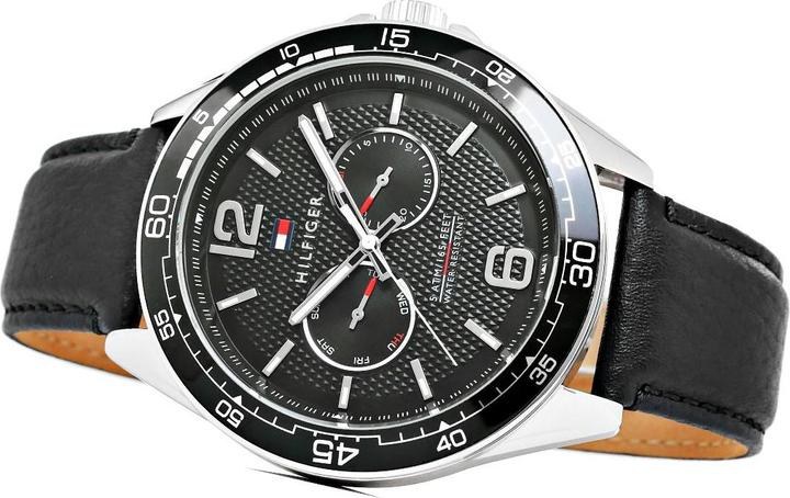 Actual product image Tommy Hilfiger Erik (Analogue wristwatch, 46 mm)