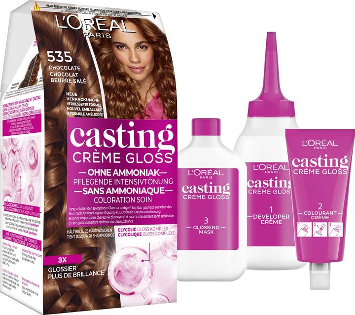 Image du produit L'Oréal Paris Casting Cream Gloss (535 Chocolat)