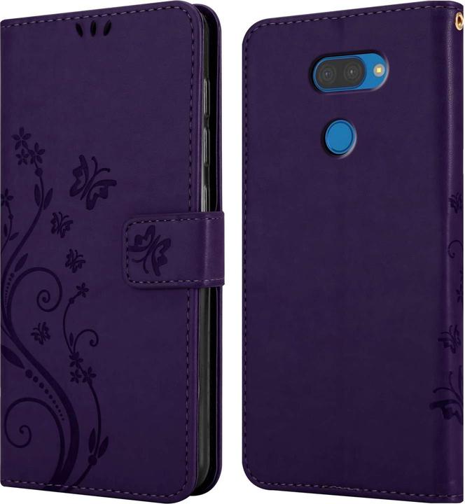 Actual product image Cadorabo Case for LG K40S Flower Book (Xiaomi Redmi K40s, K40s)