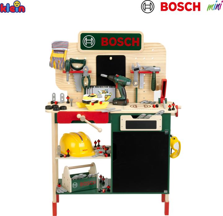 Actual product image Theo Klein Bosch - Wooden workbench