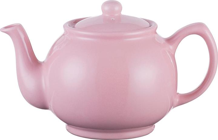 Image du produit Price & Kensington Price and Kensington Fine Stoneware Traditional, Pastel Pink 6 Cup Teapot, 22 x 14 x 14 cm (1.10 l)
