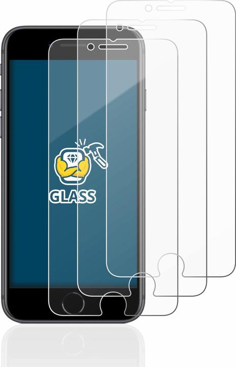 Produktbild BROTECT Panzerglas Hartglas Displayschutz (3 Stück, Apple iPhone 8)