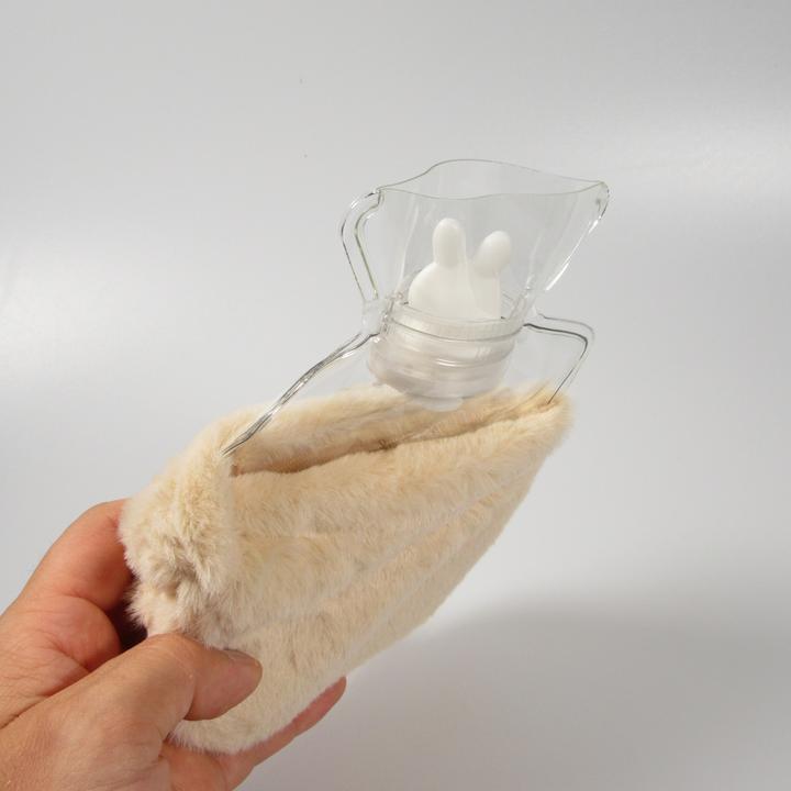 Actual product image PhoneLook Petite mini bouillotte avec enveloppe de lapin à la peluche douce (1 l)