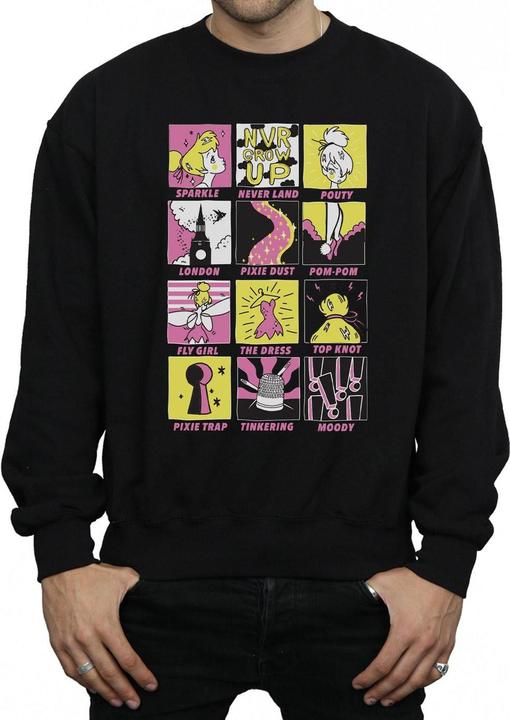 Produktbild Disney Tinkerbell Squares Sweatshirt (L)