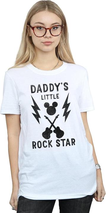 Image du produit Disney - T-shirt MICKEY MOUSE DADDY'S ROCK STAR - Femme (M)