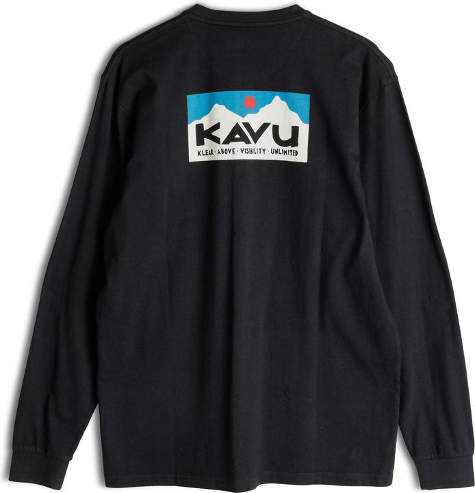 Actual product image Kavu ong seeve t-shirt etch art (L)