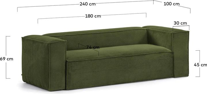 Image du produit Kave Home Blok (3 places)