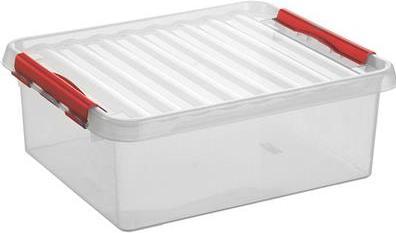Image du produit Sunware Q-line boîte de rangement 25L transparent rouge (25 l)