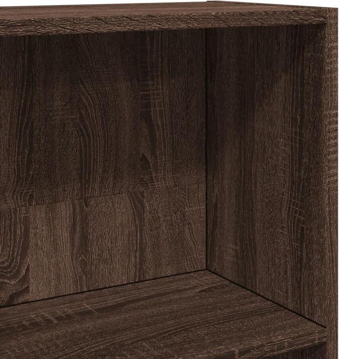Produktbild VidaXL Bücherregal Regal Standregal Büroregal Aktenregal Braun Eichen-Optik (60 x 24 x 143 cm)