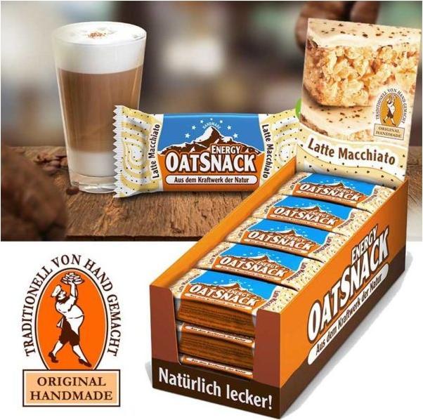 Produktbild Energy OatSnack Sportnahrung (Latte Macchiato, 15 Stk., 975 g)