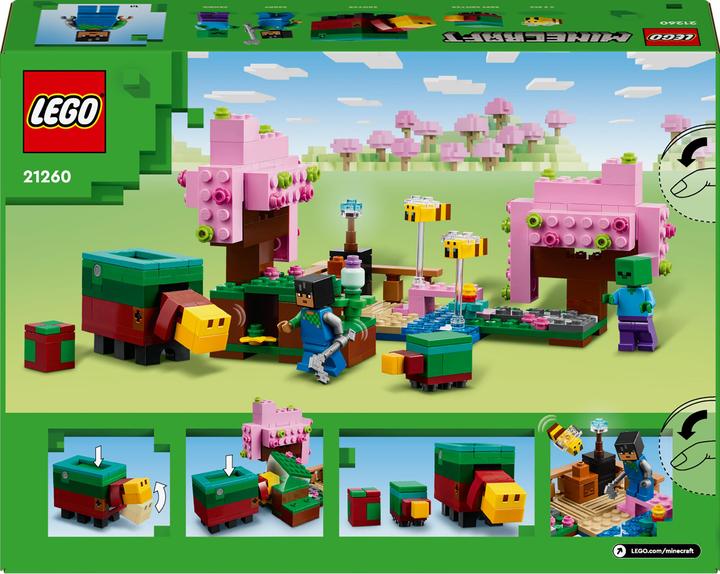 Produktbild LEGO Der Kirschblütengarten (21260, LEGO Minecraft)