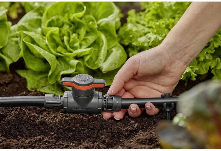 Image du produit Gardena Vanne de régulation/d'arrêt 13 mm (Vanne d'irrigation goutte à goutte)