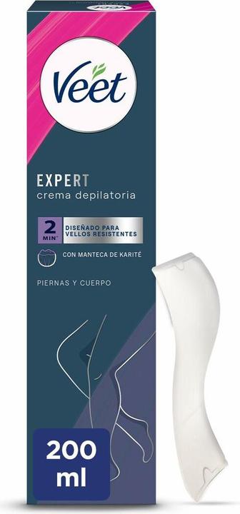 Veet Expert Legs and Body Hair Removal Cream 200ml (200 ml)