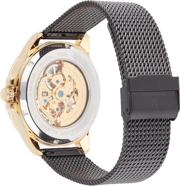 Produktbild Montignac Automatische Uhr Round (Skeleton-Uhr, 42 mm)