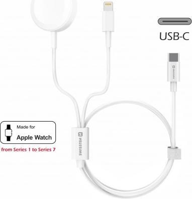 Produktbild Swissten Wireless Charger 2in1