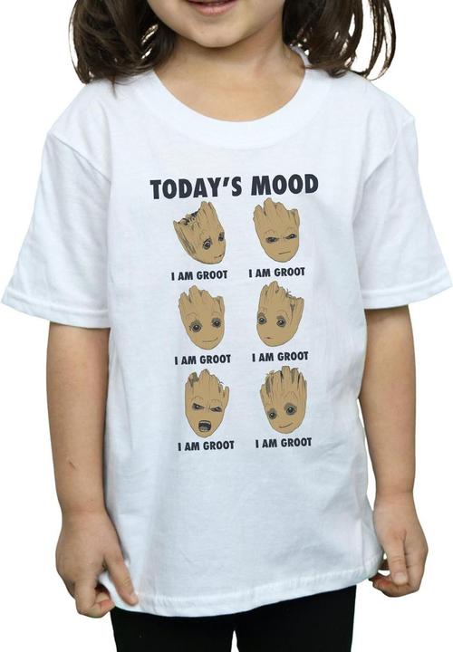 Image du produit Guardians of the Galaxy T-shirt en coton pour filles "Today's Mood Baby Groot (140, 146)