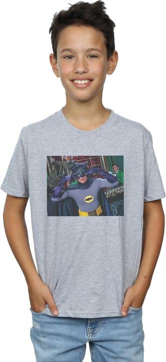 Immagine prodotto Batman TV Series Batdance Photo Maglietta Ragazzi (152, 158)