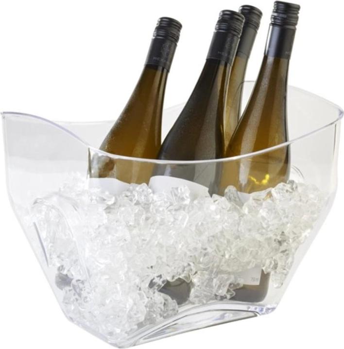 APS Wein-/Sektkühler, Kunststoff transparent