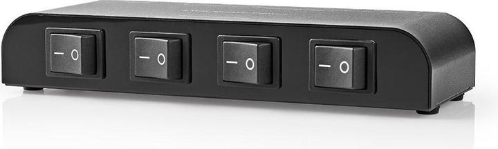 Immagine prodotto Nedis Unità di controllo dell'altoparlante - 4 vie - Terminale - Nero (0.10 m)