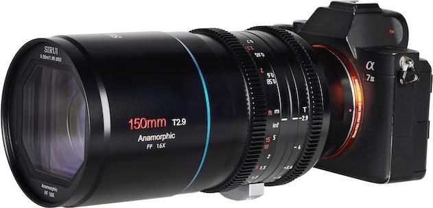 Image du produit Sirui Venus E150 150mm T2.9 1.6x Full-Frame Lentille anamorphique(Monture E) (Plein format)