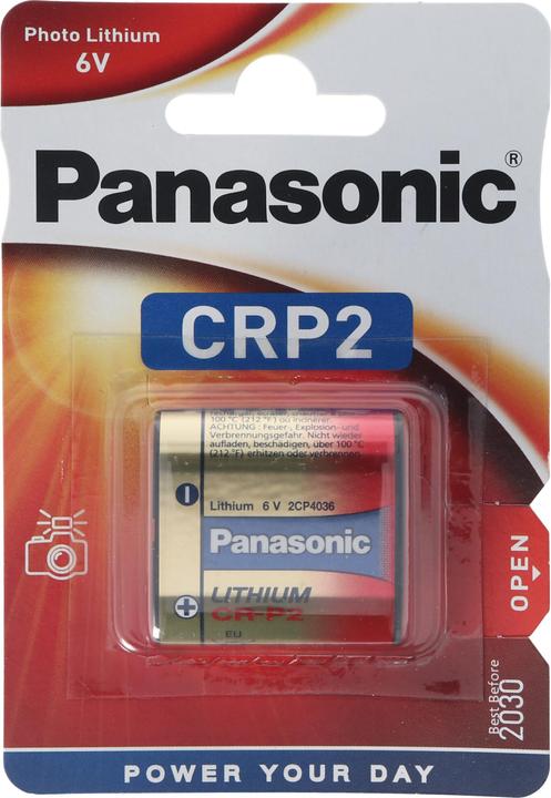 Immagine prodotto Panasonic Foto Litio CRP2 (1 pz., CRP2, 1600 mAh)