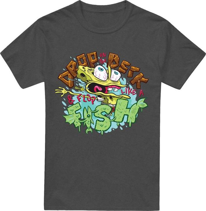 Produktbild Spongebob Squarepants Drop And Flop TShirt (S)