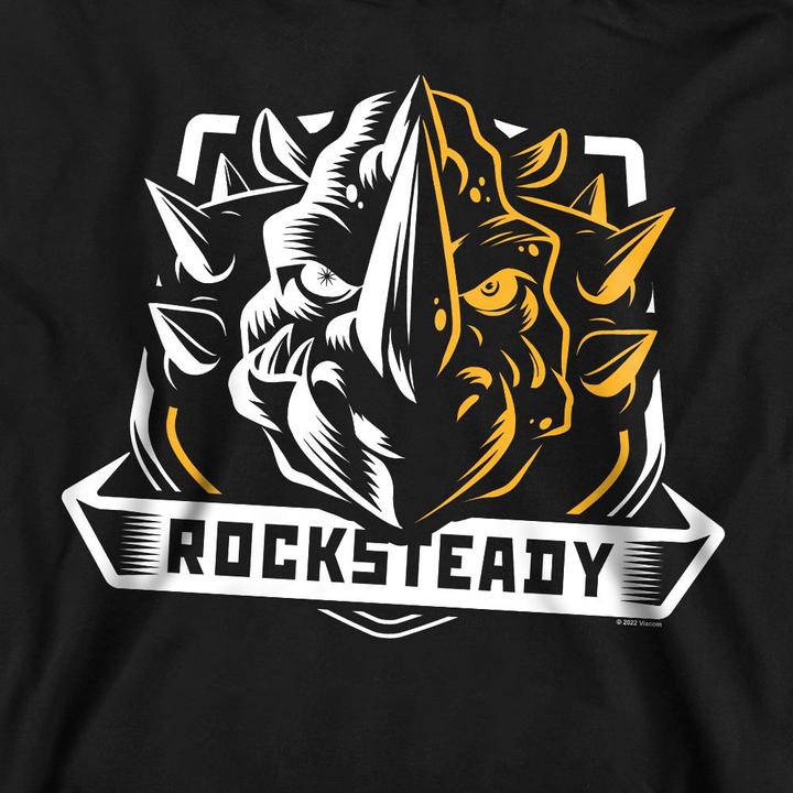 Actual product image Teenage Mutant NT Unisex Adult Rocksteady Sweatshirt (L)