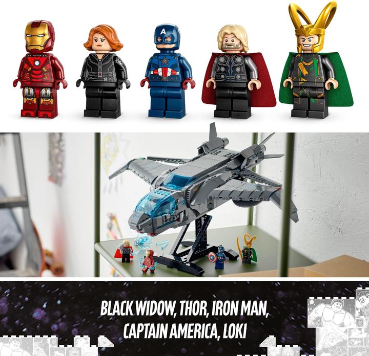 Produktbild LEGO 76248 The Avengers Quinjet (76248, LEGO Marvel)