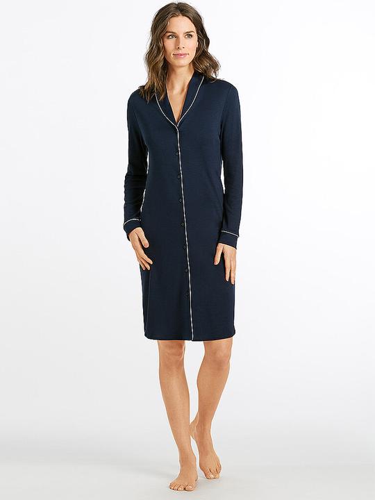 Actual product image Hanro Natural Comfort nightgown - 100 cm long - long sleeve (S)