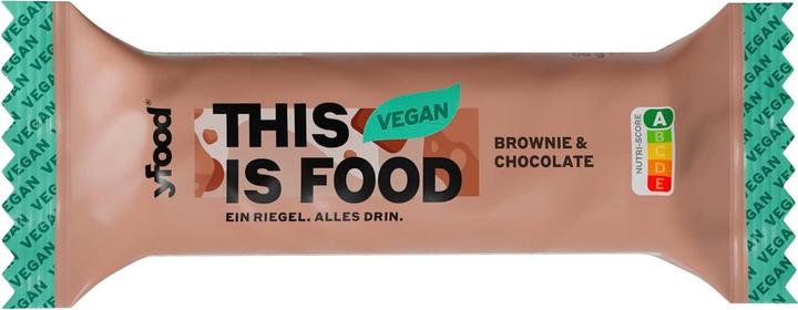 Image du produit YFood Barre végétalienne Brownie & Chocolate (1 pcs, 63 g)
