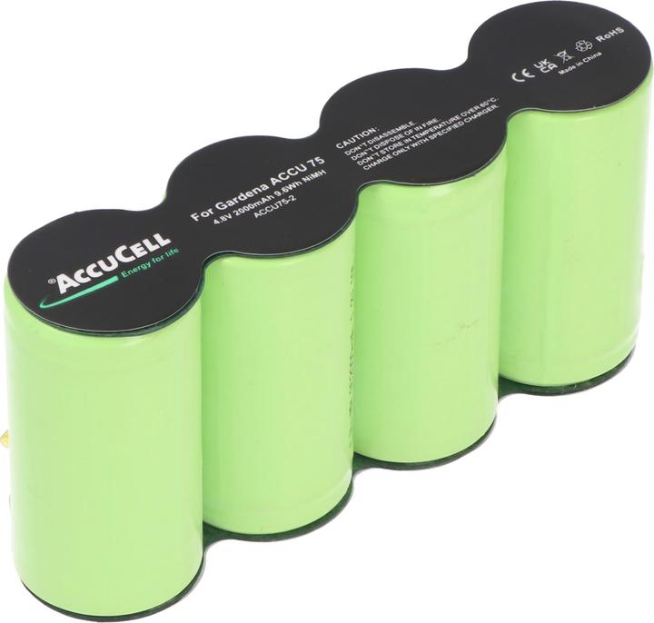 Immagine prodotto AccuCell Batteria Gardena ACCU 75, ACCU75 con capicorda a saldare