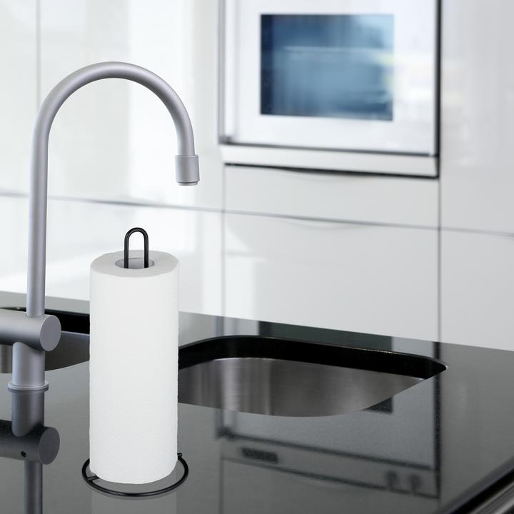 Actual product image Relaxdays Kitchen Towel Holder Set of 2, Freestanding