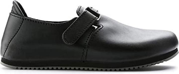 Produktbild Birkenstock Clog Linz Superlauf, Naturleder, schwarz, schmal, Grösse 38 (38)