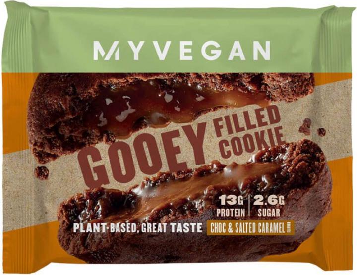 Actual product image MyProtein Vegan Filled Protein Cookie (75g) (Salted Caramel, 1 pcs.)