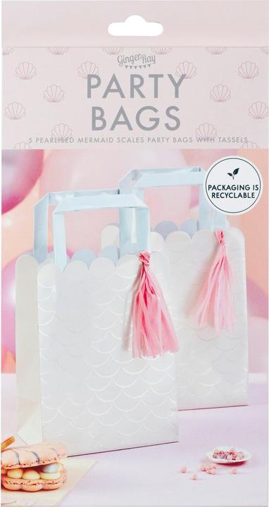 Immagine prodotto Ginger Ray Borsa a sirena iridescente (5 pezzi)